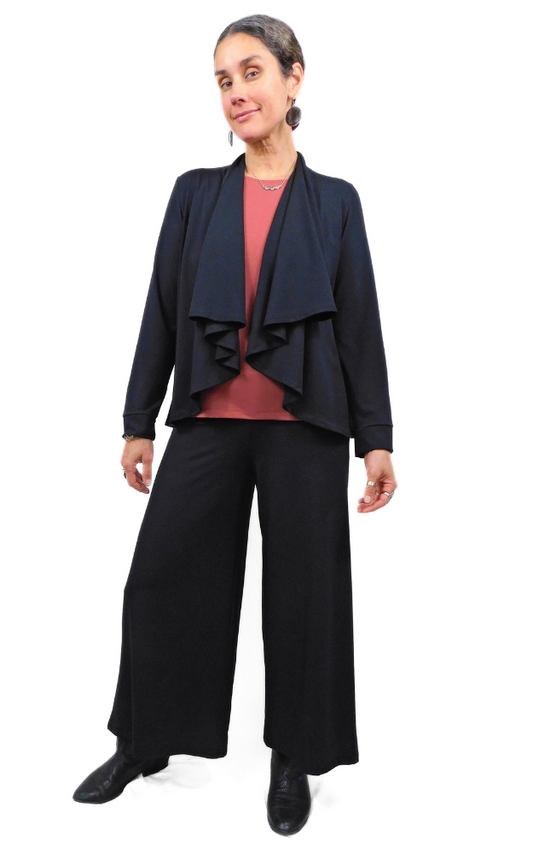 Xtra Wide Long Pant - Black