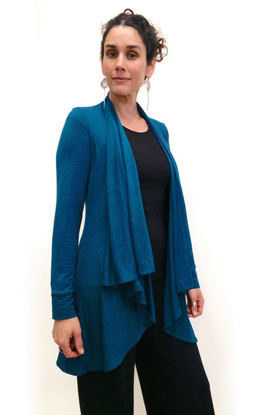 Bamboo Merino Princess Wrap Cardigan