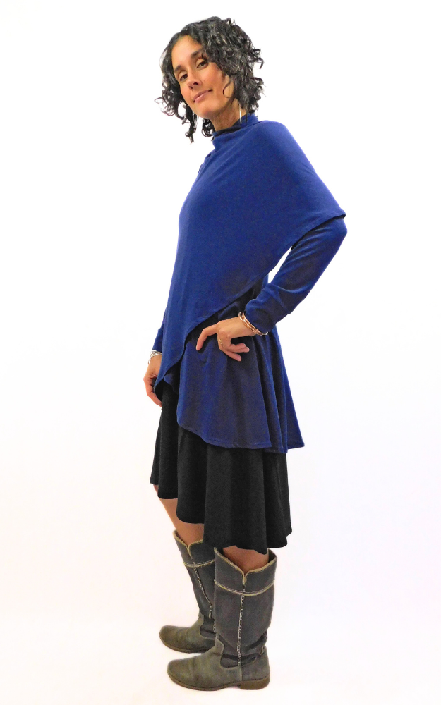 Princess Wrap Cardigan Flight Blue